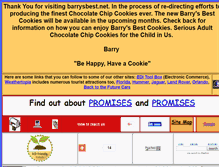 Tablet Screenshot of barrysbest.net